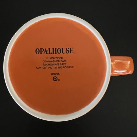 Opalhouse Letter "D" Monogram Initial Brightly Colored Stoneware Mug - Picture 5 of 7